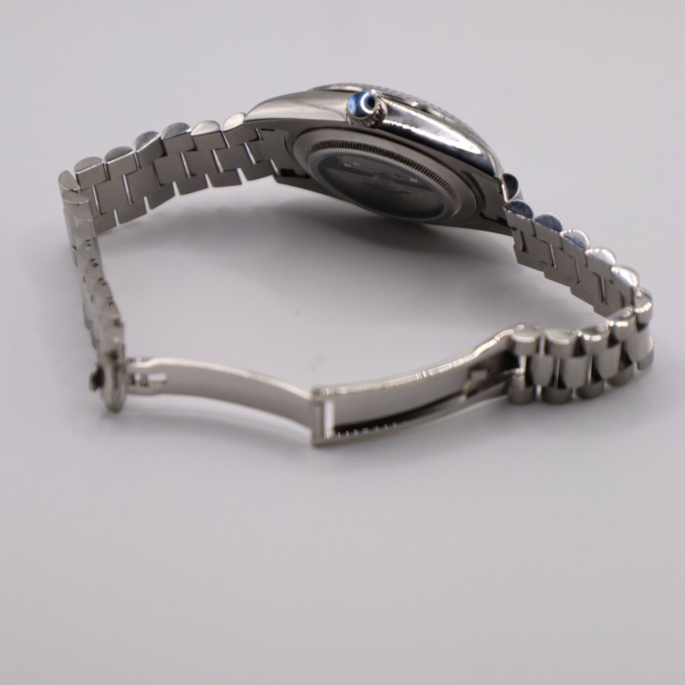 40mm Day-Date Seiko Mod – Green Dial | Stainless Steel | Automatic | Exhibition - Picture 7 of 7